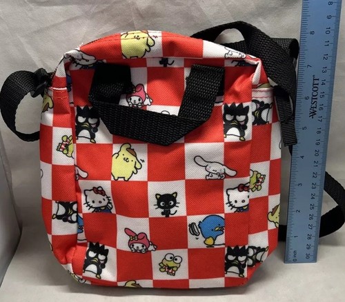 Hello Kitty & Friends Zippered 8" Adjustable Nylon Bag by Fast Forward New York - Picture 8 of 8