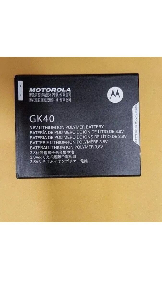 ORIGINAL GK40 BATTERY FOR MOTOROLA MOTO G4 PLAY XT1607 XT1609 WITH 2800mAh  