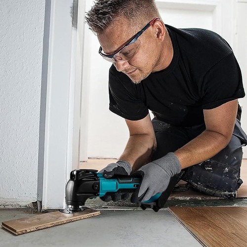 Für 18V Makita Akku Multifunktionswerkzeug Oszillierende Schleifgerät 300W NEU - Bild 21 von 24