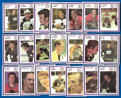 1970-71 ESSO POWER PLAYERS 70-71 NHL HOCKEY STICKER CARD STAMP SEE LIST