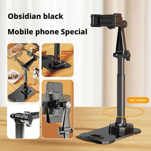 Height-adjustable Mobile Phone Holder Stable Anti-Slip,Foldable Stand for EDR - Zdjęcie 7 z 15