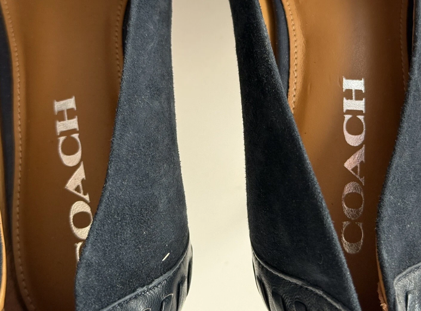 Scarpe Coach Donna Might Night Navy Nuove con etichette Taglia 8M