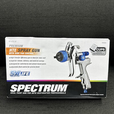 Spectrum 64824 SP-HTE-SF Premium HTE Spray Gun w/ Side Fan Control New