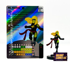 Marvel Heroclix Ms. Marvel 0008b L0008b Avengers 60th Anniversary