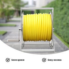 Portable Hose Reel Standing Garden Lawn Watering Pipe Hose Winder Storage Rack