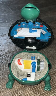 TMNT Takara Mini Playset Space Station Michaelangelo Ninja Turtle 1994 RARE