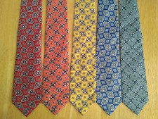 NWOT Brooks Brothers Trad Ivy Luxury Print Silk Tie USA MSRP 108