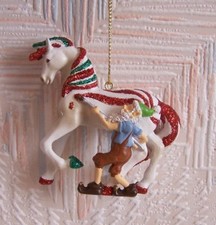 Trail Of The Painted Ponies Candy Coated Treat Christmas Ornament