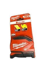 Milwaukee 16 ft. Compact Auto Lock Tape Measure with Fractional Scale