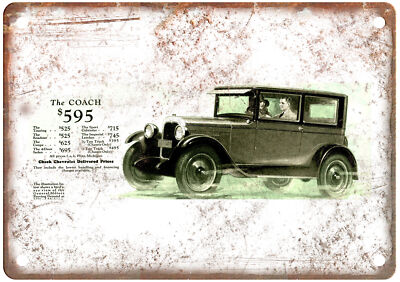 Metal Sign - 1927 Chevrolet Auto Ad - Vintage Look Reproduction A10287 ...