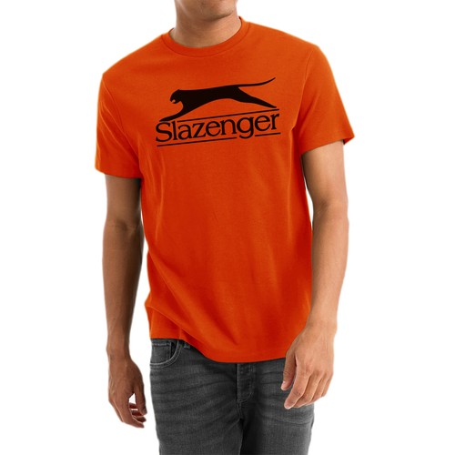 Camiseta Slazenger 100% algodón camiseta algodón jersey media manga corta - Imagen 18 de 18