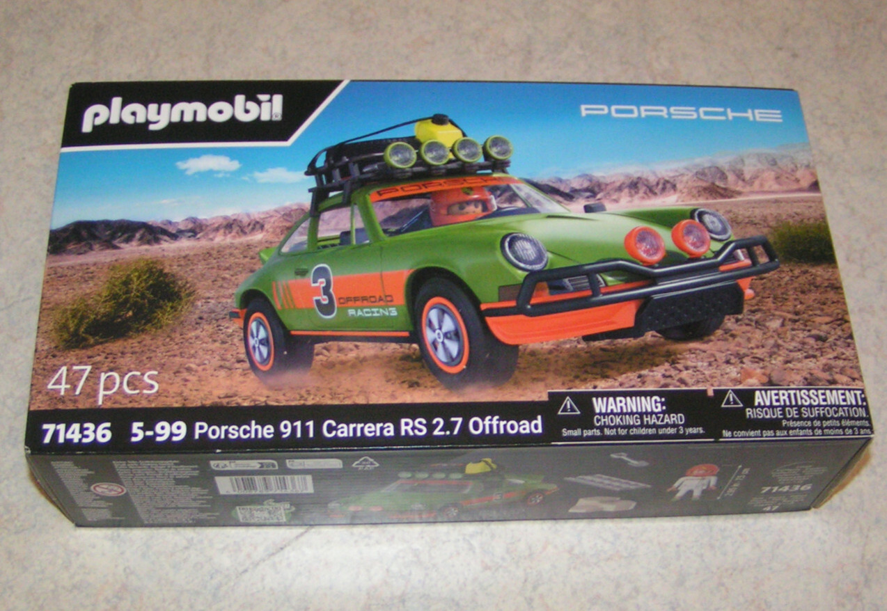 Playmobil 71436 - Porsche 911 Carrera RS 2.7 Offroad | 47 Pieces | New