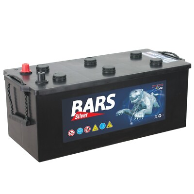 LKW Batterie 180Ah Bars Silver 12V 180Ah 1000A/EN LKW Starterbatterie