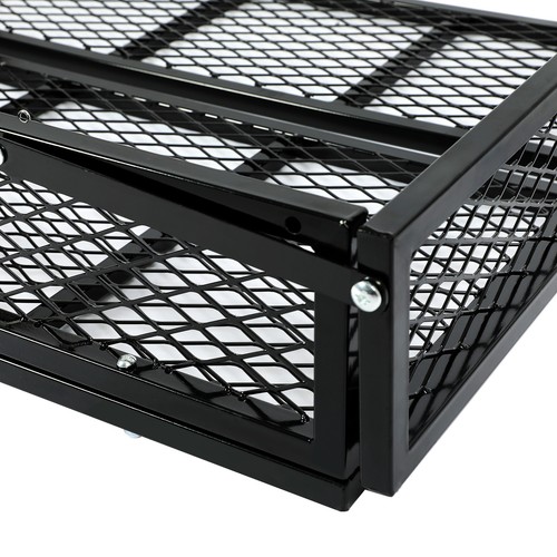 Universal For ATV Front&Rear Drop Cargo Basket Rack Storage Carrier Hauler 2 PCS - Picture 17 of 21