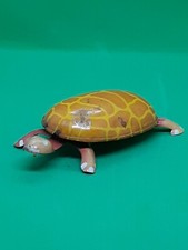 VINTAGE TIN LITHO WIND UP TURTLE MARKED MADE IN USA