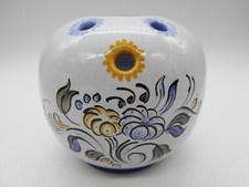 SUPERBE PIQUE FLEURS EN FAÏENCE DE NEVERS F BERNARD