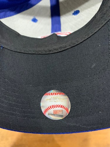 MLB Chicago Cubs Sombrero Gorra Bordado Juventud Espalda Ajustable Auténtico MLB - Imagen 4 de 5