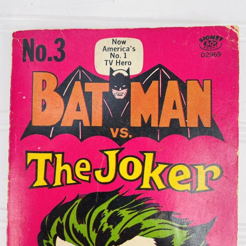 Batman vs the Joker Signet PB Series #3 1966 1st Print D2969 Vintage Comic - Picture 5 of 6