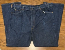 Vtg 80's Levi's Men's 42x30 Boot Cut Blue Jeans Orange Tab 517-0217 SF361R USA