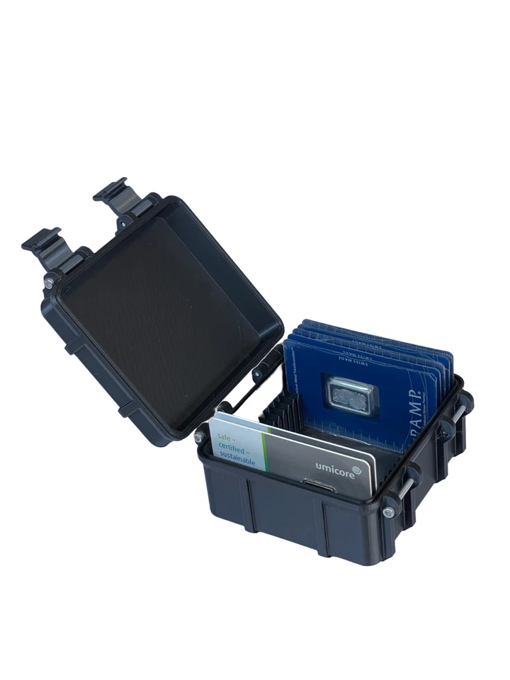 Bullion Bar Assay Card Storage Box Case Holds 20 or 31 Gold Silver - Image 3 of 4