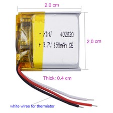 Used 3.7V 150 MAh Lipo Polymer Li Battery 651723 25C For JJRC H36 Eachine E010 Drone - UBB.threads - Foto 13