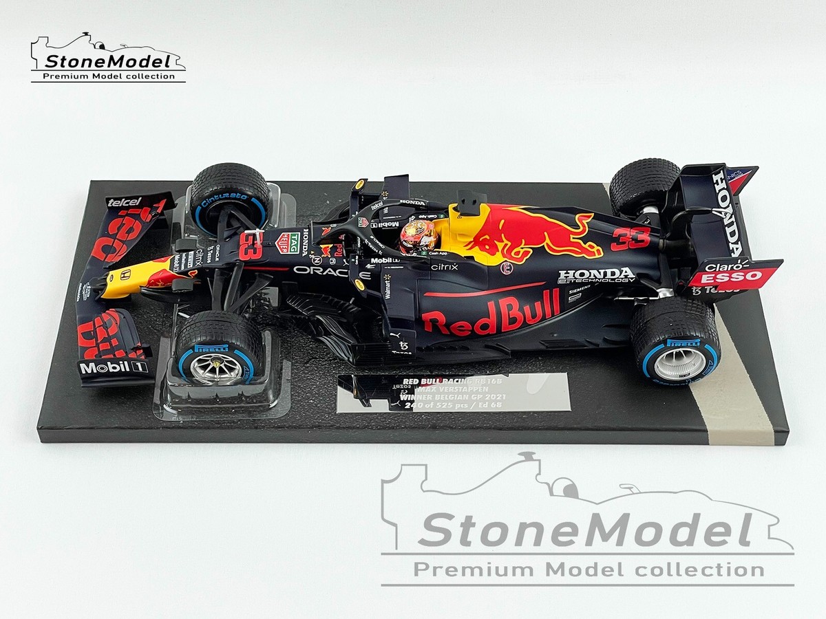 ミニチャンプス 1/18 レッドブルRB16b F1 ベルギーGP2021 Red Bull F1 RB16B Max Verstappen Belgium SPA 2021 World