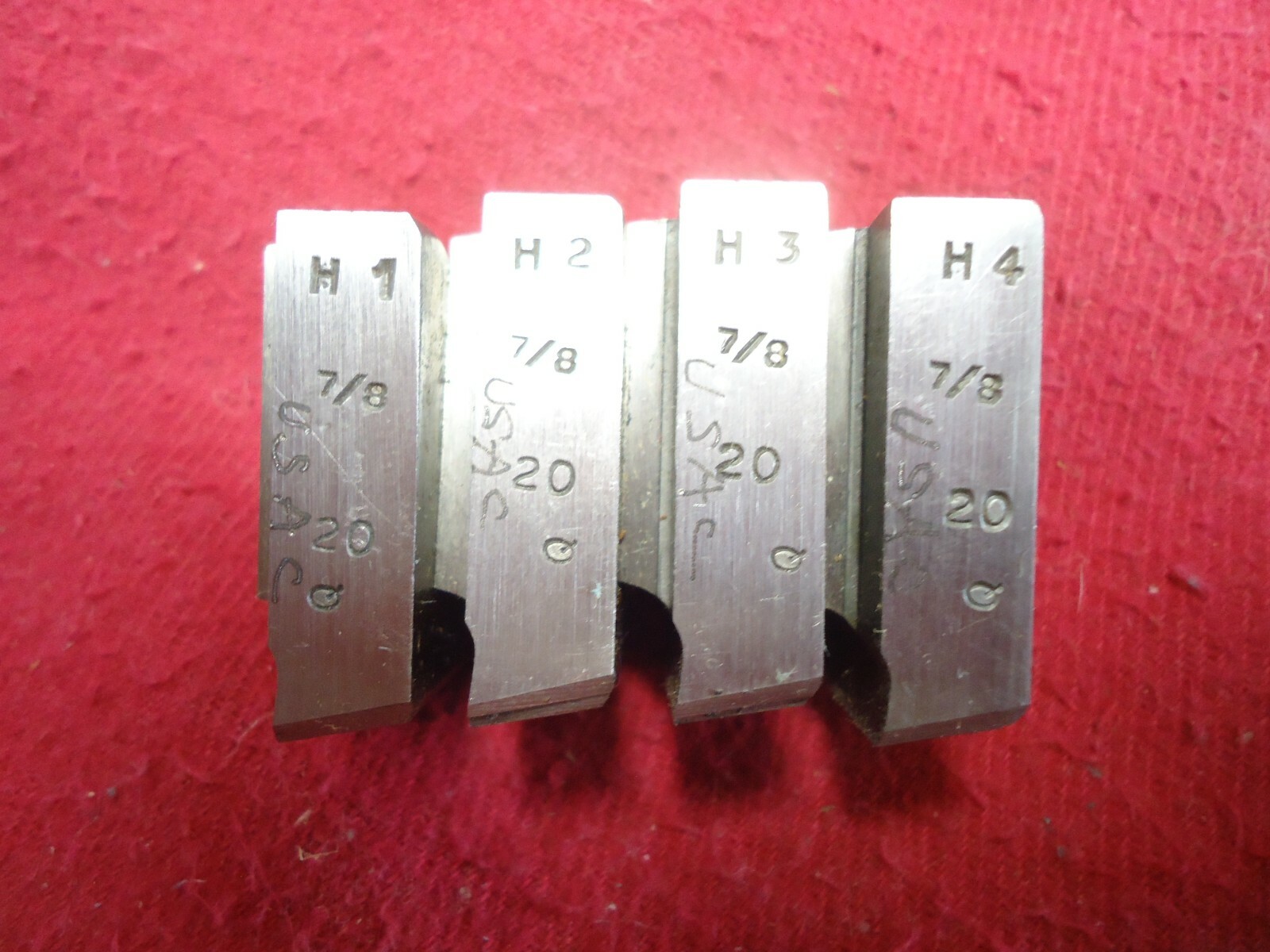 GEOMETRIC THREADING INSERTS DIE HEAD CHASER 7/8