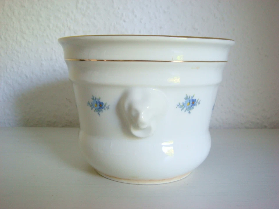 Vintage Porzellan Blumentopf Übertopf Seltmann Weiden Bavaria West Germany - Bild 4 von 4