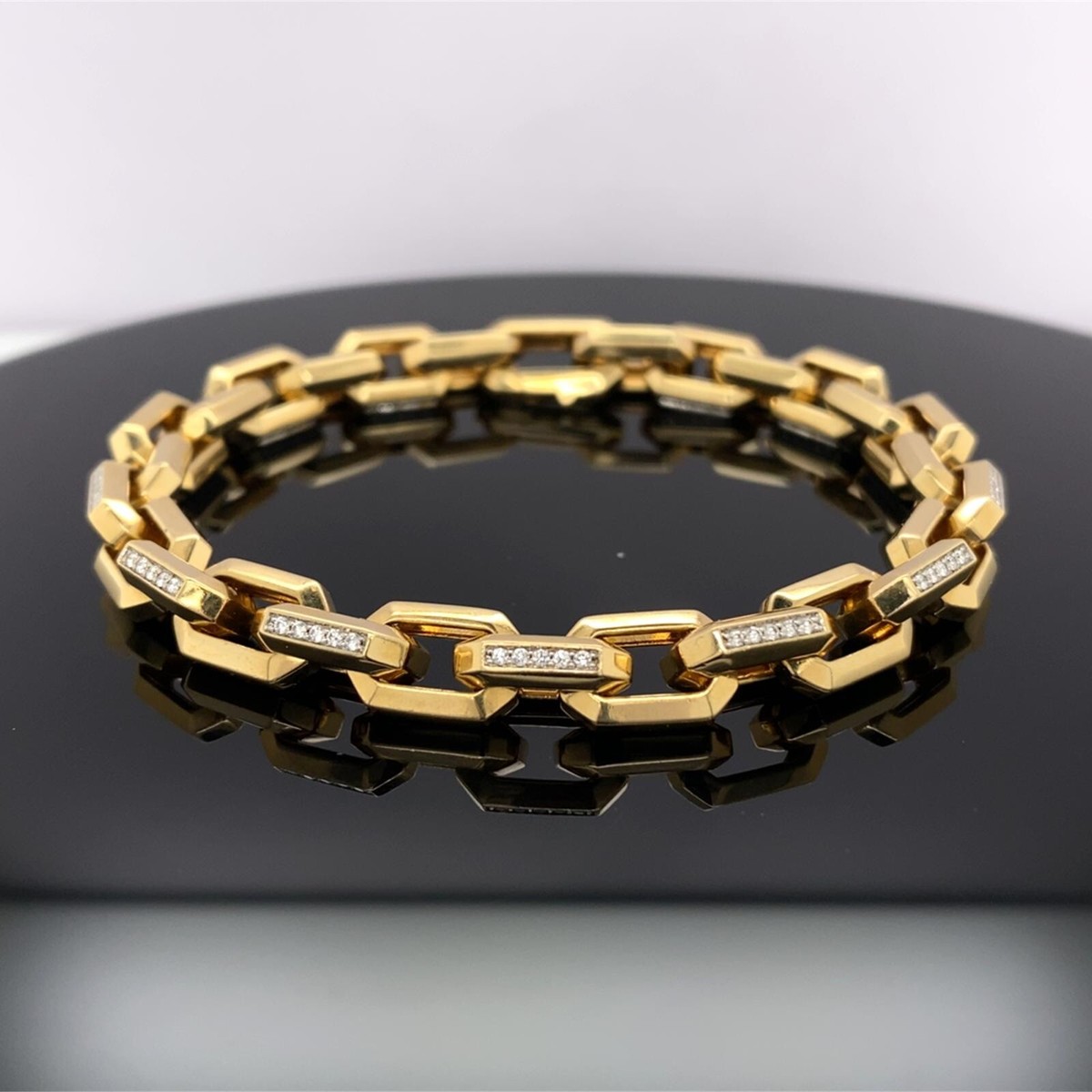 Link Bracelet David Yurman Lock Bracelet David Yurman 18K Gold