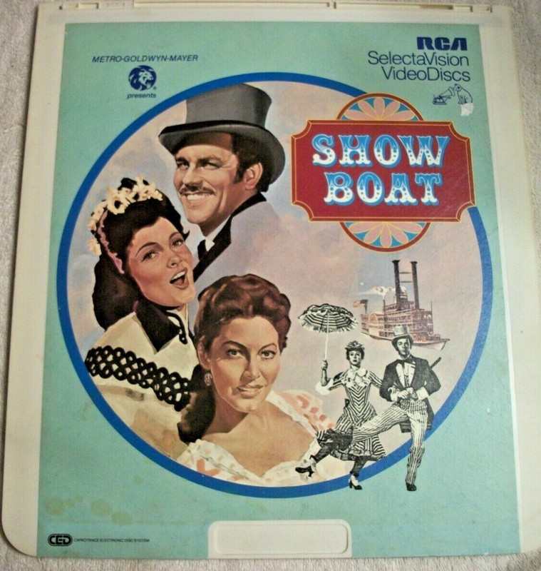 "Show Boat"  Vintage  RCA SelectaVision Video Disc  