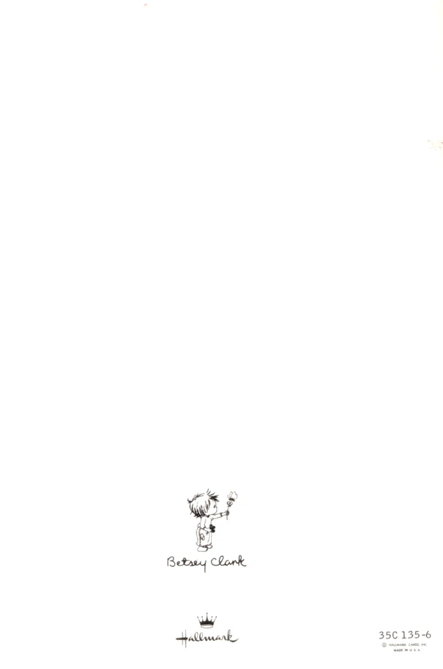 Betsey Clark Get Well Quilt Quilting Sew Sewing Stitch Glitter Hallmark Card - Image 3 of 3