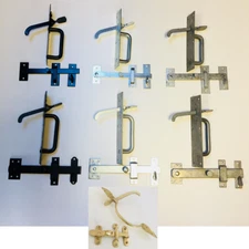 Suffolk Gate Latch Sets with Standard Thumb Piece Garden Shed Door Thumb Latch