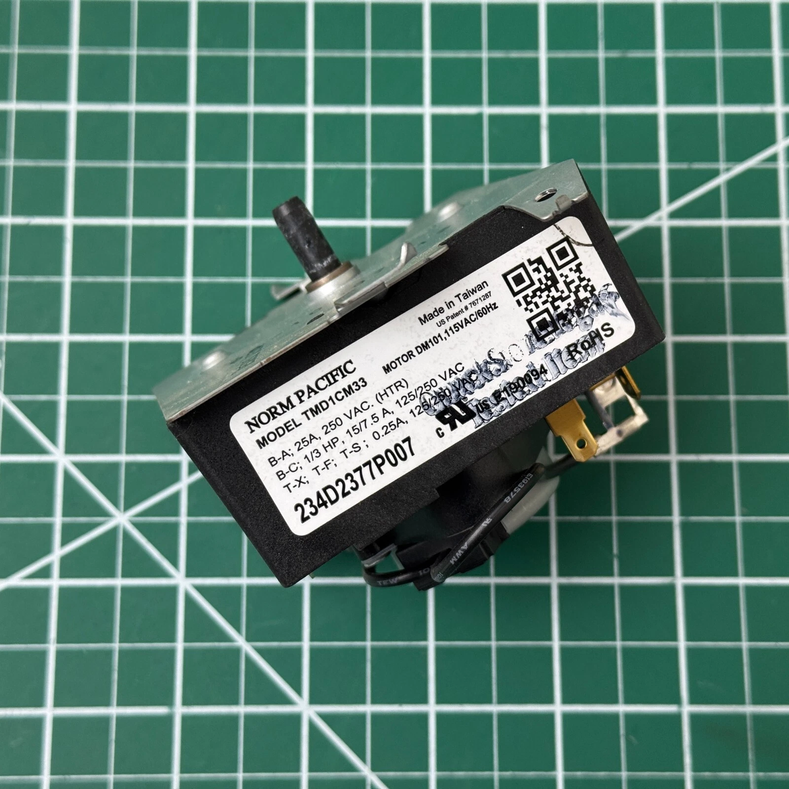 GE Dryer Timer 234D2377P007
Opens in a new window or tab