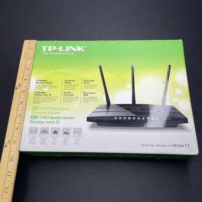 TP-LINK AC1750 Wireless Dual Band Gigabit Router Archer C7 TP-LINK AC1750 Wireless Dual Band Gigabit Router Archer C7
