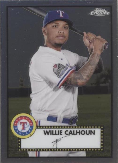 2021 Topps Chrome Platinum Anniversary - Willie Calhoun #441 - 1 of 1