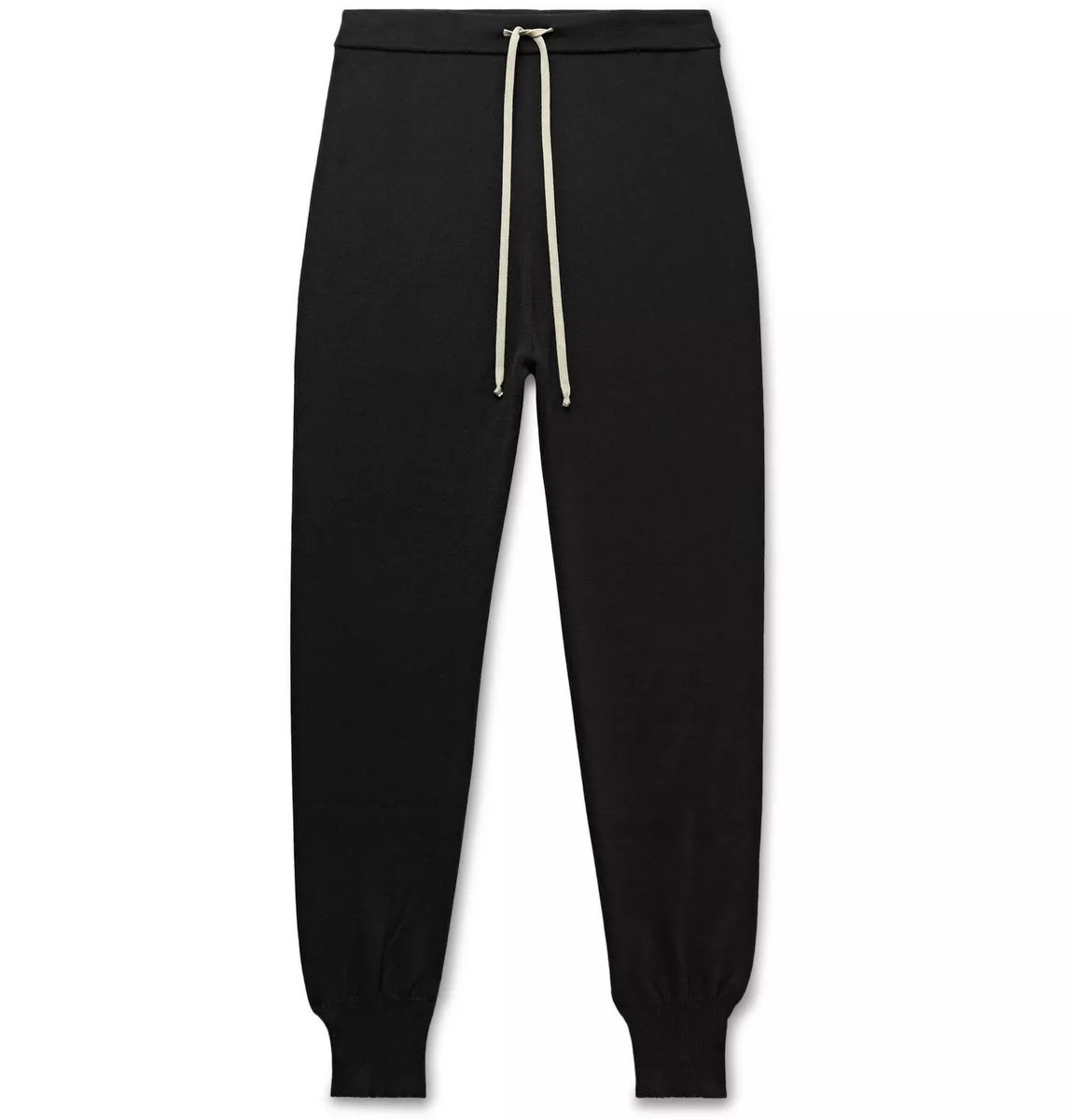 Rick Owens Phlegethon SS21 Black Merino Wool Track Pants Sz XS | eBay