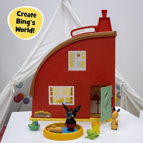 Bing Set da gioco con piscina, Costruisci il mondo, statuette snodate e accessor - Foto 8 di 8