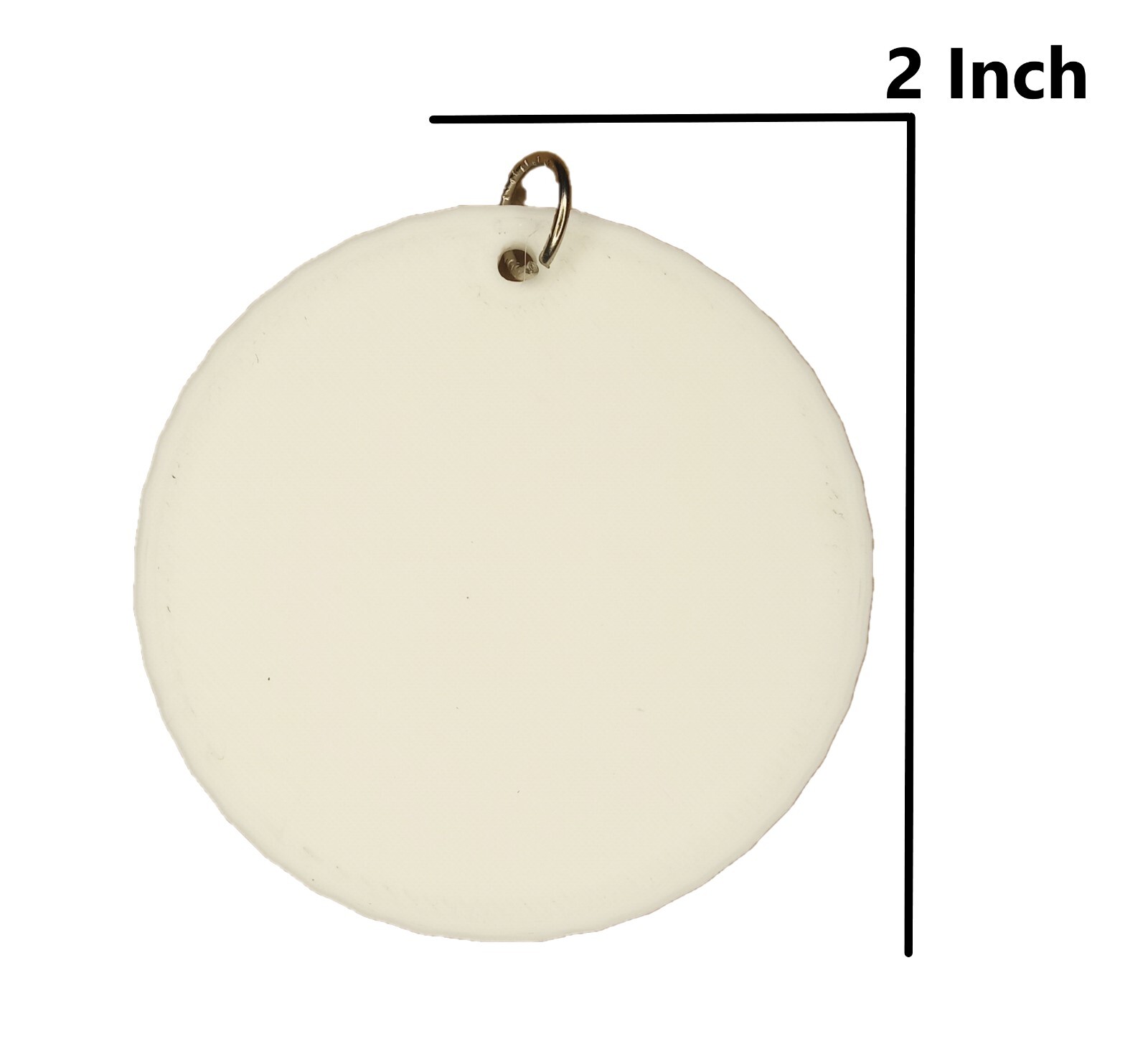 100 piece Keychain Blanks ( Black ) 