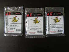 Pro-Mold PC51 1 Screw Card Holder for 1951 - 1952 Bowman Cards 3 Count Lot