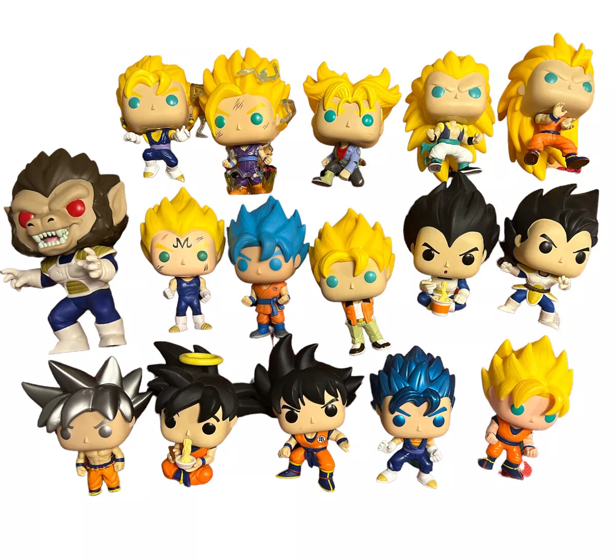 Funko Pop DragonBall Super Lot - Action Figures & Accessories