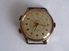 CHRONOGRAPHE ANCIEN - MARQUE MENTOR- PLAQUE OR