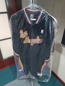 lakers button down jersey