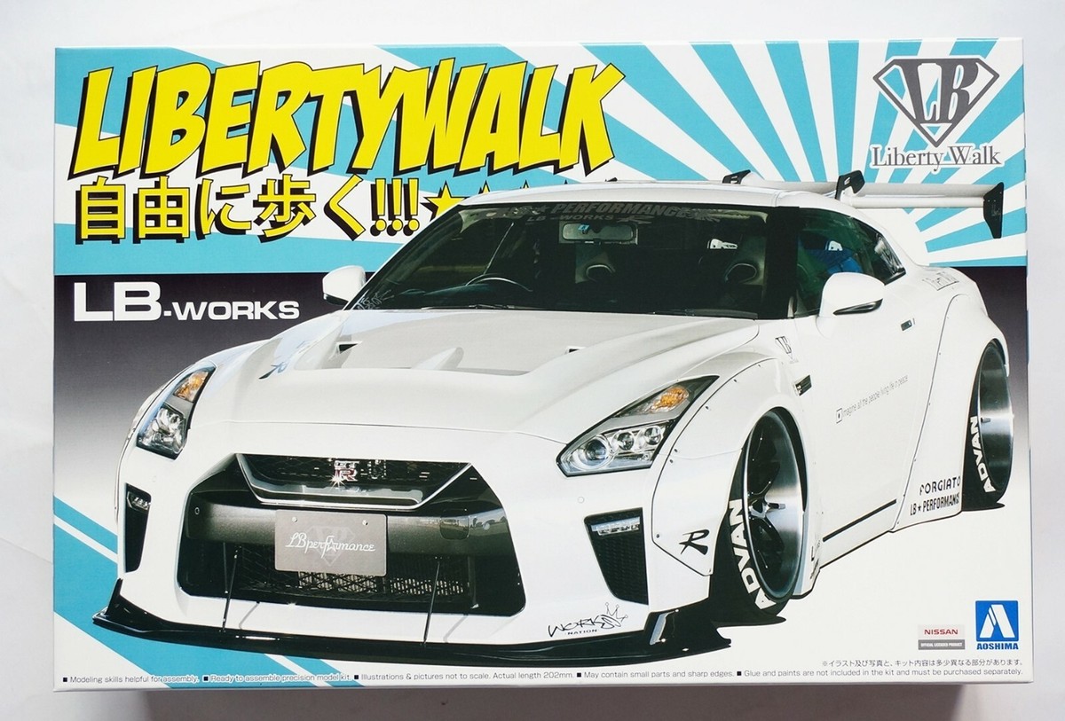 AOSHIMA 1/24 LB works GT-R R35 type 1.5 Liberty Walk series #11