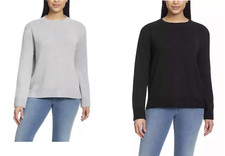 Ella Moss Women's Cozy Knit Crew Neck Sweater