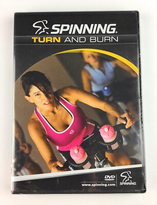 Spinning DVD Turn And Burn Josh Taylor Cycling Bike Home Workout Exercise New