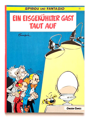 Spirou und Fantasio EIN EISGEKÜHLTER GAST TAUT AUF Carlsen Comics 1. Auflage Z 1