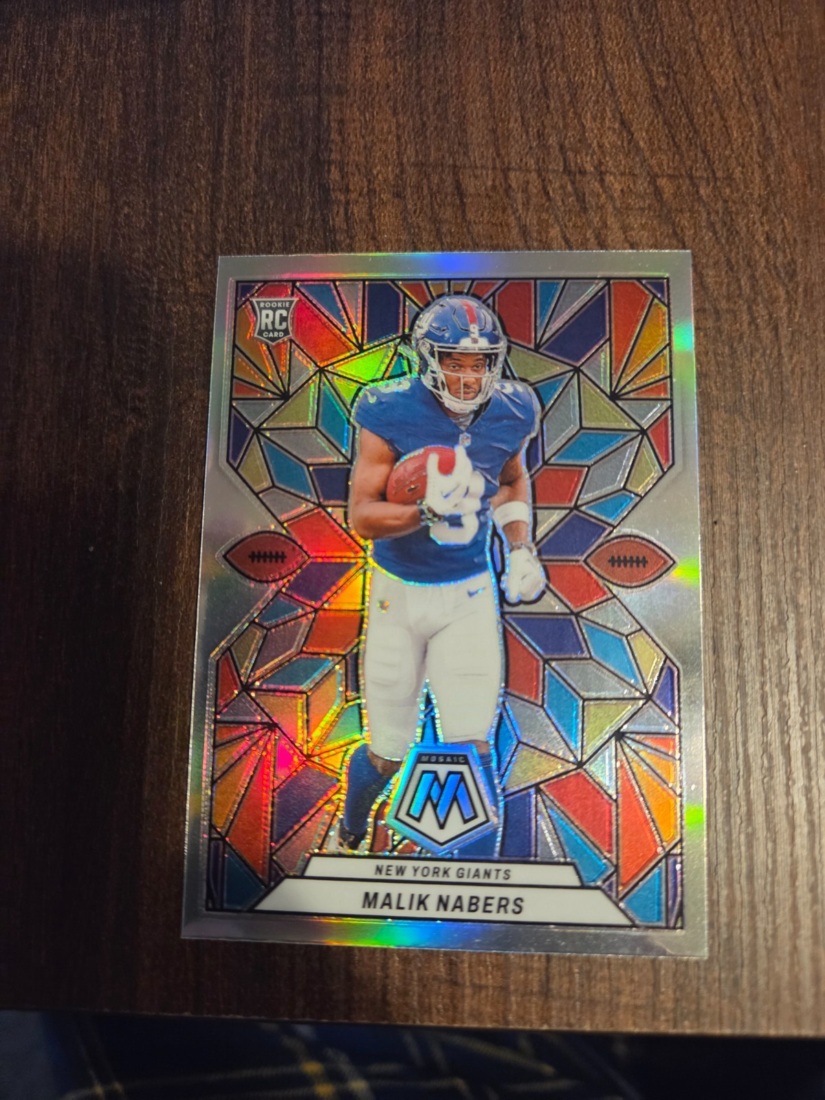 2024 Panini Mosaic - Stained Glass Malik Nabers #SG-21 (RC)