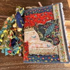 Junk Journal Vintage Cottagecore Country Granny Floral Flowers Decorated 3 Sig
