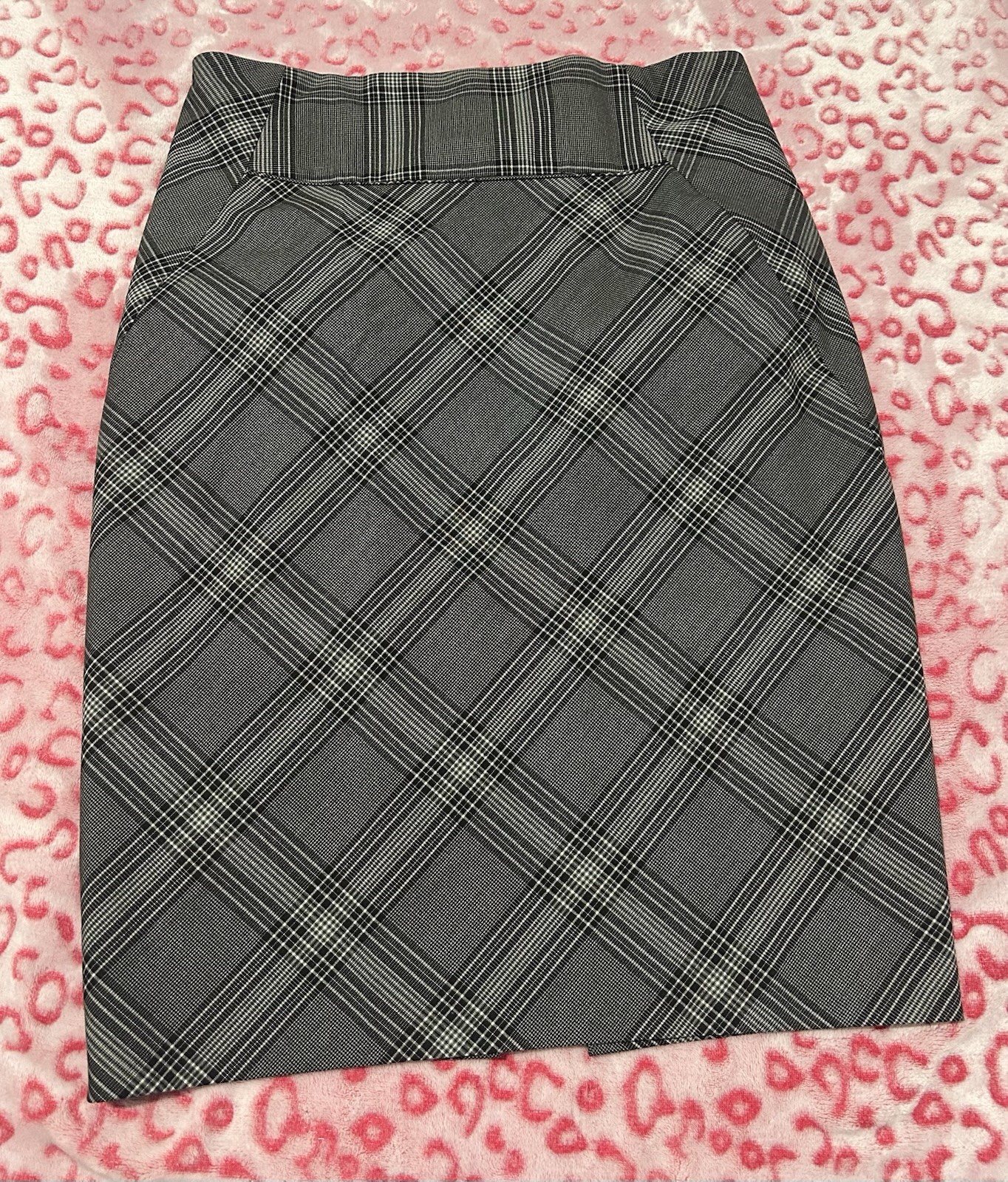 Express Plaid Skirt