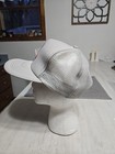 Pabst Blue Ribbon Vintage Baseball Cap Trucker Hat Snapback Mesh Light Grey — photo 5